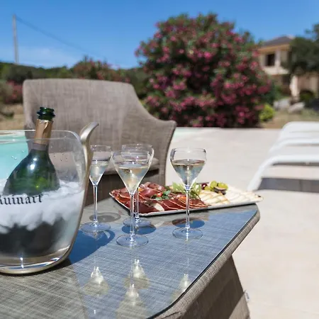 Villa Bord De Avec Piscine Chauffee Pianottoli-Caldarello (Corsica)